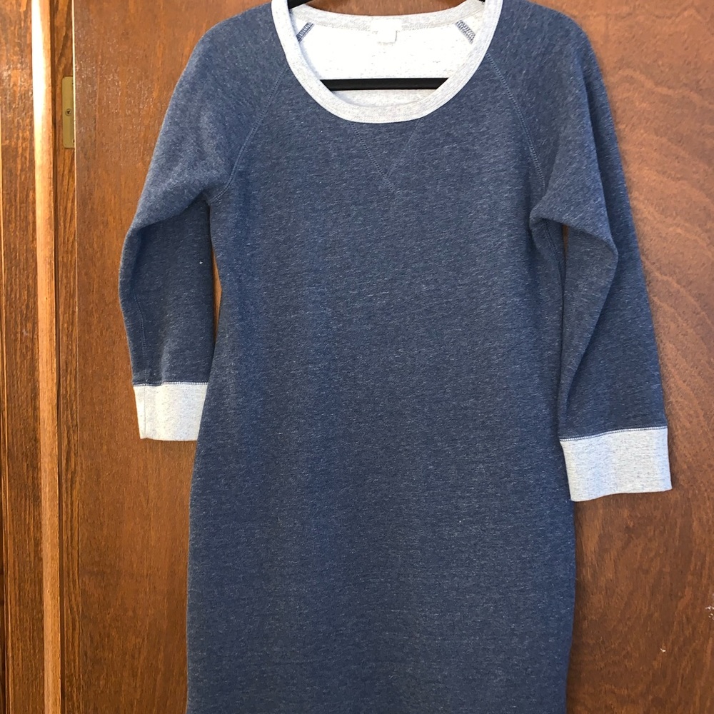 J Crew sweatshirt dress